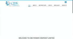 Desktop Screenshot of cbkpower.com