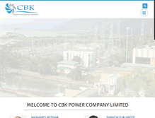 Tablet Screenshot of cbkpower.com